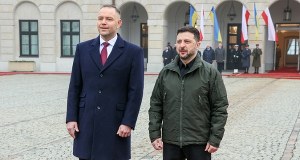 Nawrocki odebrał Zełenskiemu Order Orła Białego