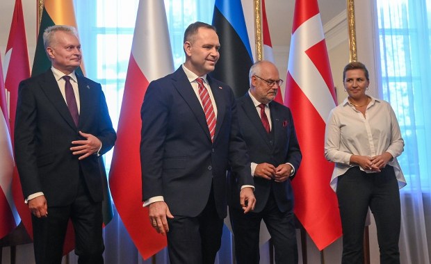 Nawrocki spotkał się z liderami państw bałtyckich i premier Danii. Dołączył Zełenski