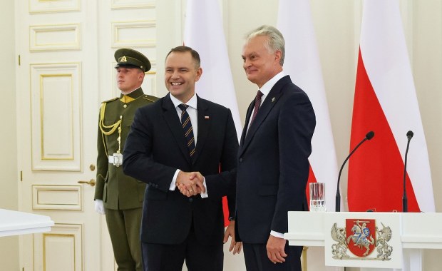 Nawrocki w Wilnie: Potrafimy wspólnie reagować na zagrożenie ze strony Rosji