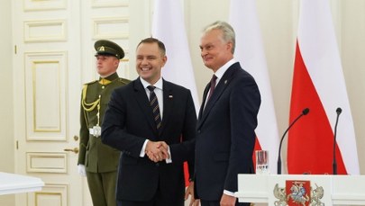 Nawrocki w Wilnie: Potrafimy wspólnie reagować na zagrożenie ze strony Rosji