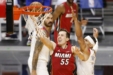 NBA. Miami Heat - New Orleans Pelicans 111:98. Rekord "trójek" Duncana Robinsona