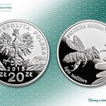 NBP: "Pszczoła miodna" - nowa moneta w serii "Zwierzęta świata"