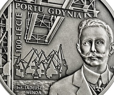 NBP wprowadza do obiegu monetę kolekcjonerską "100-lecie Portu Gdynia"