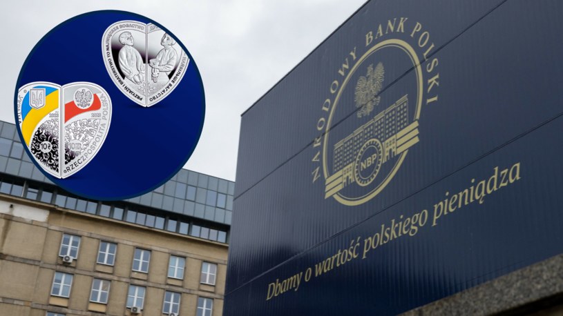 NBP wspólnie z NBU wyemitują monetę kolekcjonerską. /Andrzej Iwańczuk/Reporter, PAP /