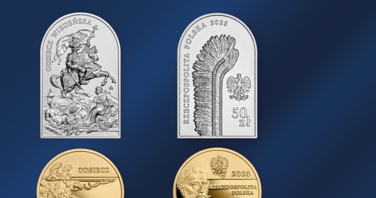 NBP wydał nowe monety kolekcjonerskie. Upamiętniają "Odsiecz wiedeńską" /Narodowy Bank Polski /NBP