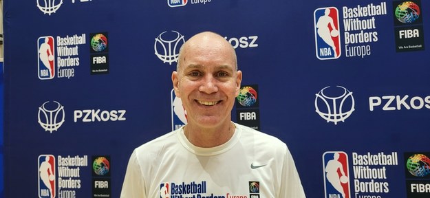 Neal Meyer,  wiceprezes NBA ds. operacyjnych NBA w Europie i na Bliskim Wschodzie. /Beniamin Piłat /RMF FM - reporter