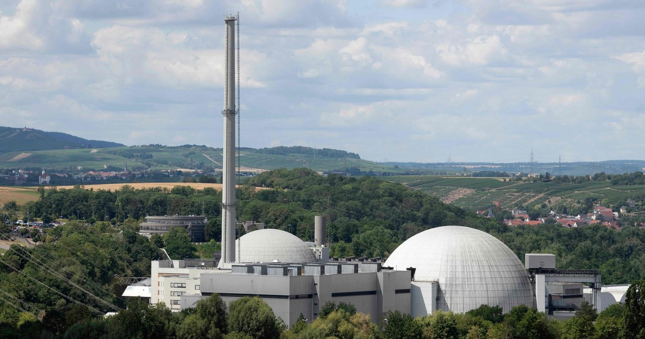 Neckarwestheim - elektrownia jądrowa w Niemczech (Badenia-Wirtembergia) /AFP