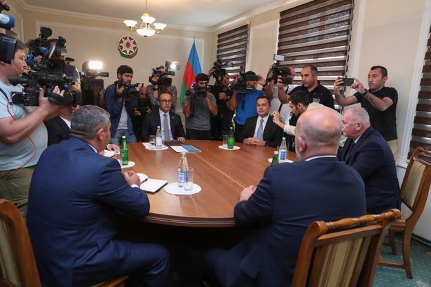 Negocjacje toczyły się w Jewlachu /ROMAN ISMAYILOV /PAP/EPA