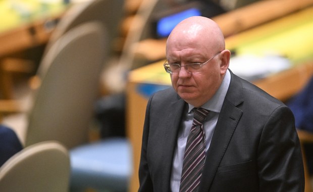 Negowanie "ludzkiego safari" i kolejne groźby, czyli popis przedstawiciela Moskwy w ONZ