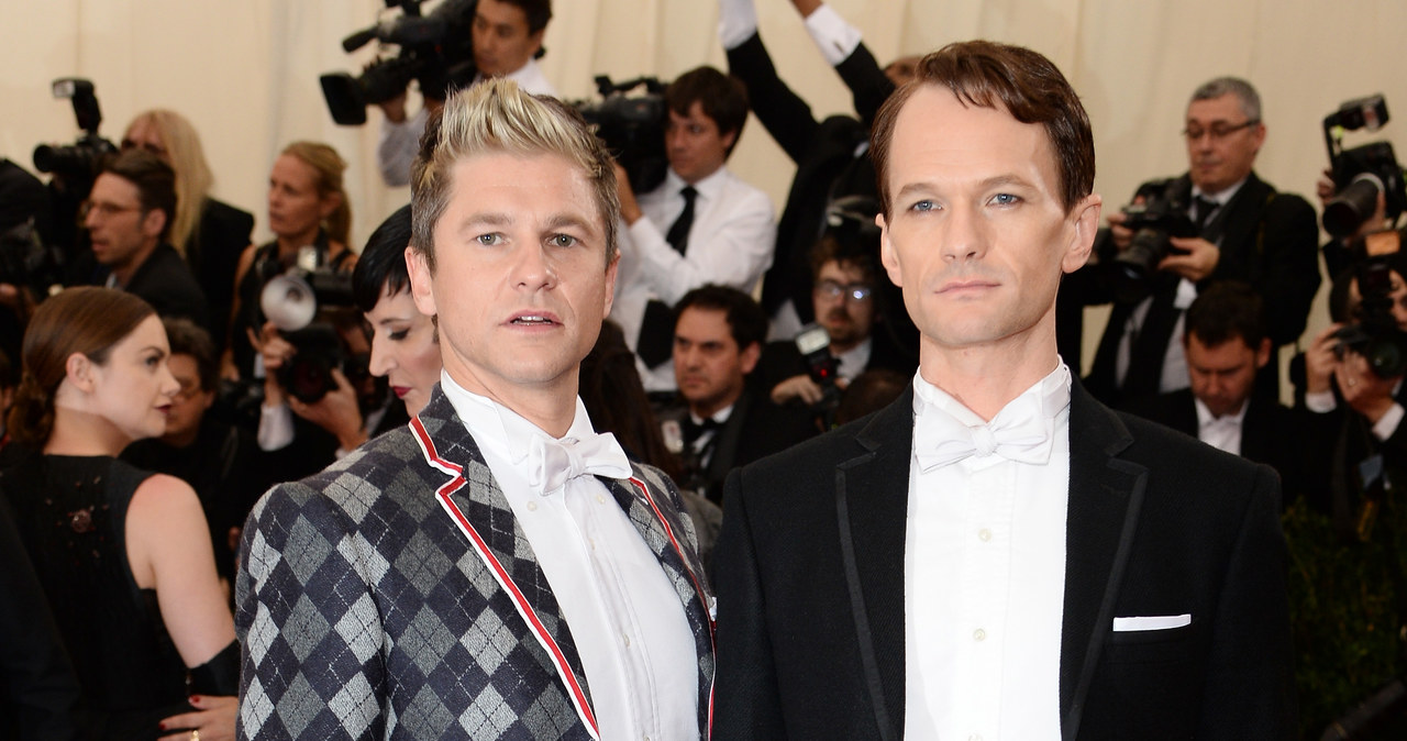 Neil Patrick Harris z mężem /Dimitrios Kambouris /Getty Images