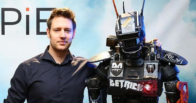 Neill Blomkamp podczas promocji swego ostatniego filmu "Chappie" - fot. Astrid Stawiarz /Getty Images