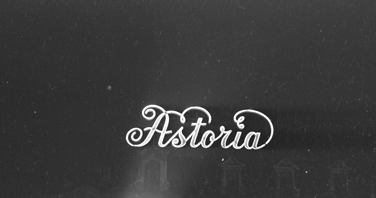 Neon "Astoria" w Katowicach (1966 rok) /Zbyszko Siemaszko /Z archiwum Narodowego Archiwum Cyfrowego
