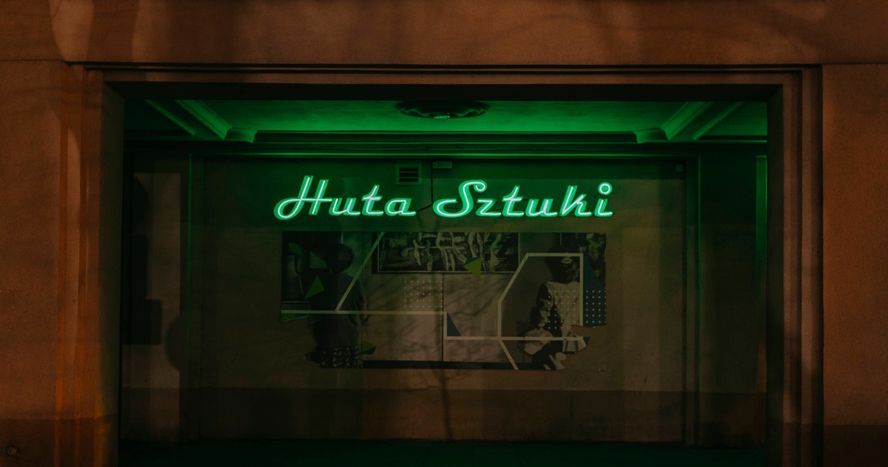 Neon "Huta Sztuki" /Magda Rymarz, wł. Ośrodek Kultury im. C. K. Norwida /materiały prasowe