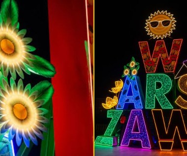 Neon "Warszawa" wrócił na Plac Zamkowy. Zostanie na zawsze 
