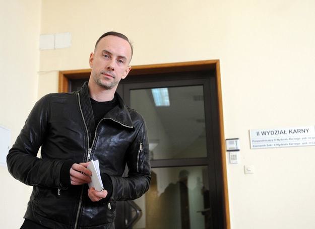 Nergal w marcu w sądzie w Gdyni - fot. Wojciech Stróżyk /Reporter