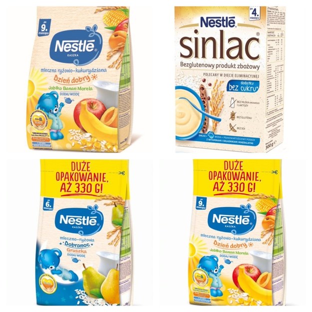 Nestlé wycofuje niektóre partie kaszek / GIS /RMF24