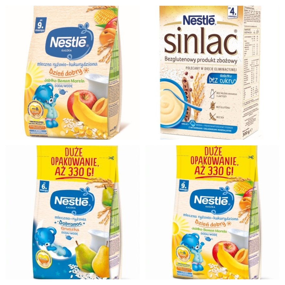 Nestlé wycofuje niektóre partie kaszek / GIS /RMF24