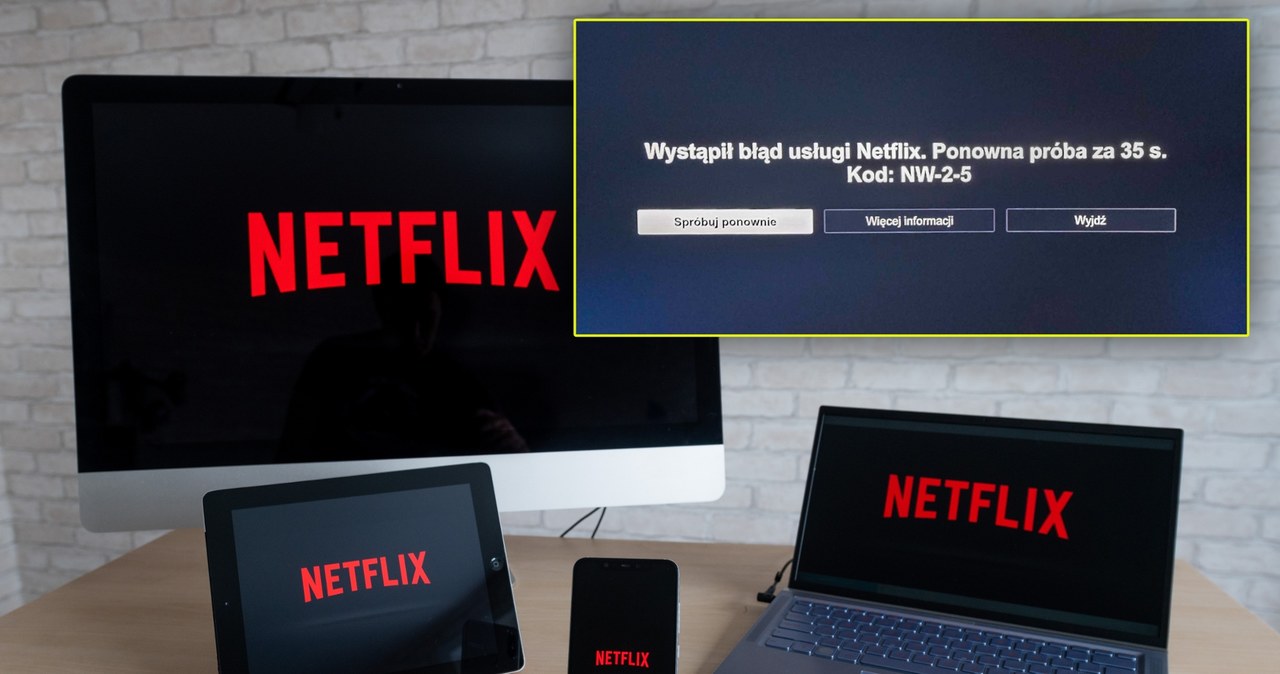 Netflix nie działa. Jak prawidłowo interpretować wyświetlane kody błędów? /Canva Pro /INTERIA.PL