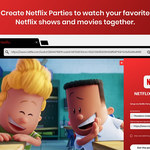 Netflix Party - wspólne oglądanie filmów bez wychodzenia z domu