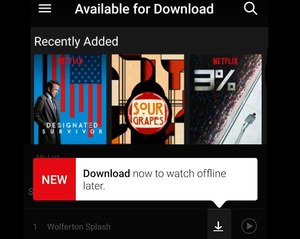 Netflix startuje z opcją pobierania filmów
