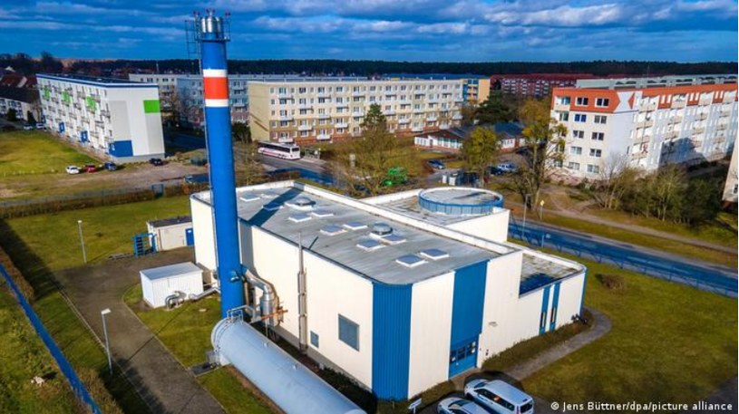 Neustadt-Glewe - najstarsza w Niemczech elektrownia geotermalna /Jens Büttner    /Deutsche Welle