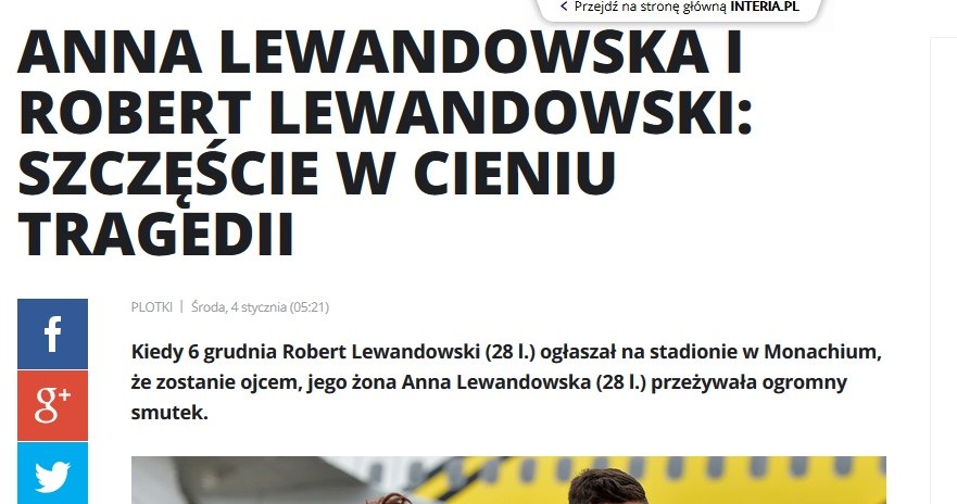 News o Annie Lewandowskiej /pomponik.pl