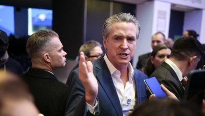 Newsom nie miał litości dla Trumpa. "Stracona godzina", "opad szczęki"