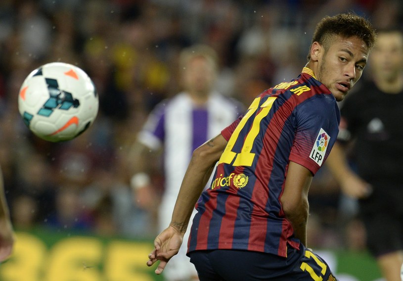 Neymar, gwiazda Barcelony /AFP