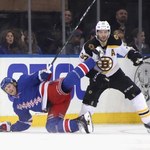 NHL. Boston Bruins popsuli jubileusz ekipie New York Rangers