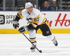 NHL. Edmonton Oilers - Pittsburgh Penguins 5-6. Gol Crosby'ego w dogrywce