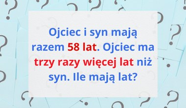 Niby łatwa, ale potrafi zaskoczyć. Tylko co piąta osoba podaje poprawną odpowiedź