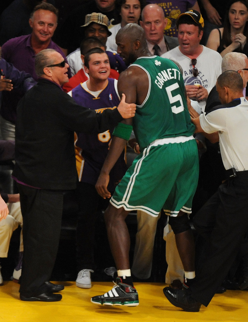 Nicholson stara się nie opuszczać żadnych meczy Lakersów &nbsp; /Getty Images/Flash Press Media