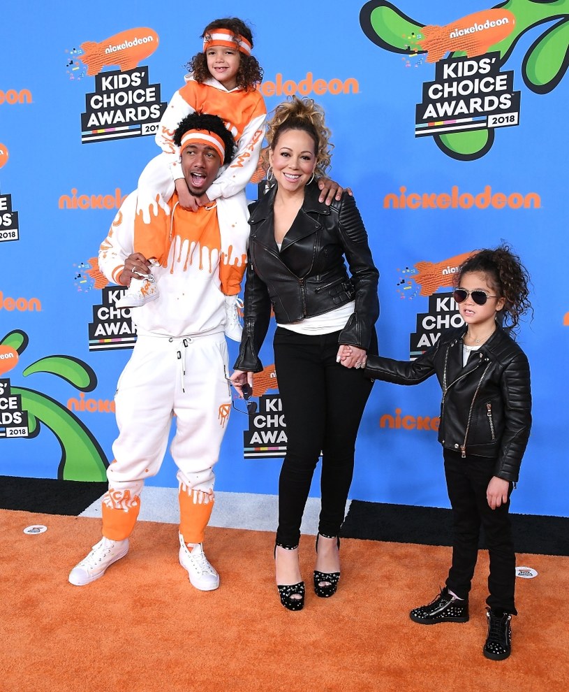 Nick Cannon i Mariah Carey z dziećmi /Steve Granitz /Getty Images