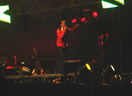 Nick Cave (Grinderman) w kurtce "od Michaela Jacksona" /INTERIA.PL