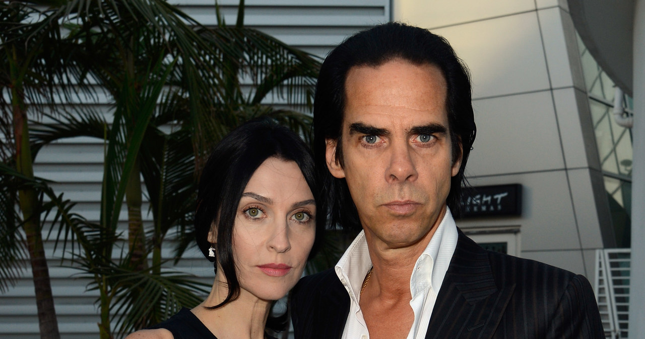 Nick Cave z żoną /Kevork Djansezian /Getty Images