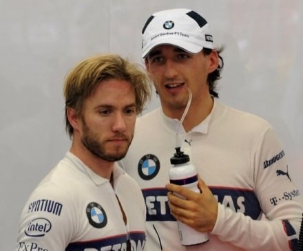 Nick Heidfeld i Robert Kubica znów w jednym zespole? /AFP