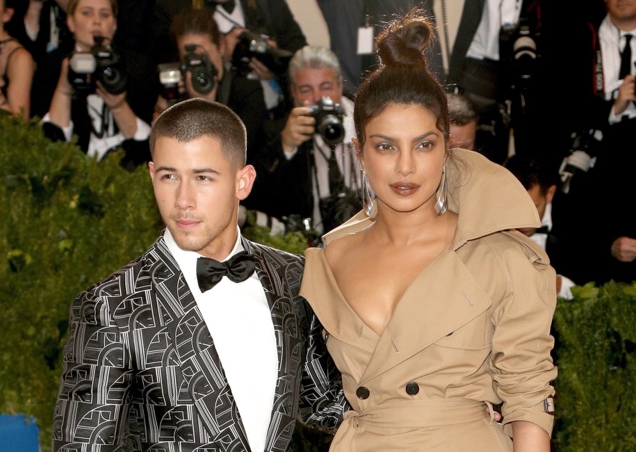 Nick Jonas i Priyanka Chopra na zdjęciu z maja 2017 roku /JUSTIN LANE /PAP/EPA