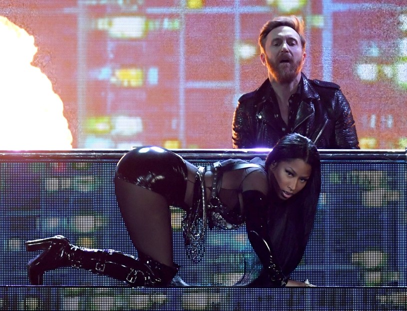 Nicki Minaj i David Guetta /Ethan Miller /Getty Images