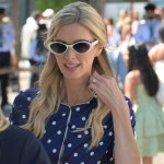 Wimbledon Nicky Hilton zachwyciła na Wimbledonie. Retro komplet Self-Portrait skradł show