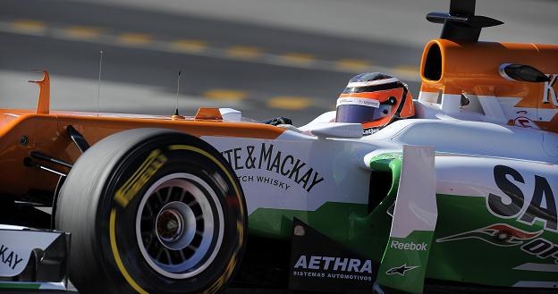 Nico Hulkenberg z zespołu Force India /AFP