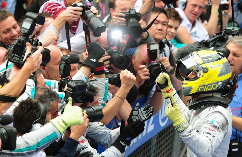 Nico Rosberg długo czekał na pierwsze zwycięstwo /AFP
