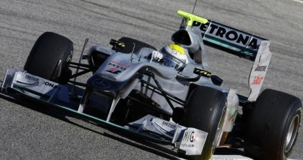 Nico Rosberg na torze w Jerez /AFP