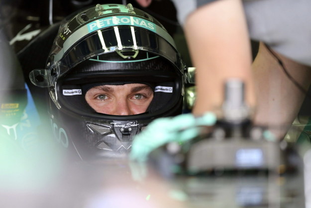 Nico Rosberg w bolidzie /PAP/EPA/Carlos Villalba Racines /PAP/EPA