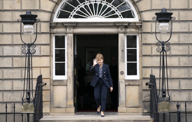 Nicola Sturgeon rezygnuje ze stanowiska / 	Jane Barlow /PAP/EPA