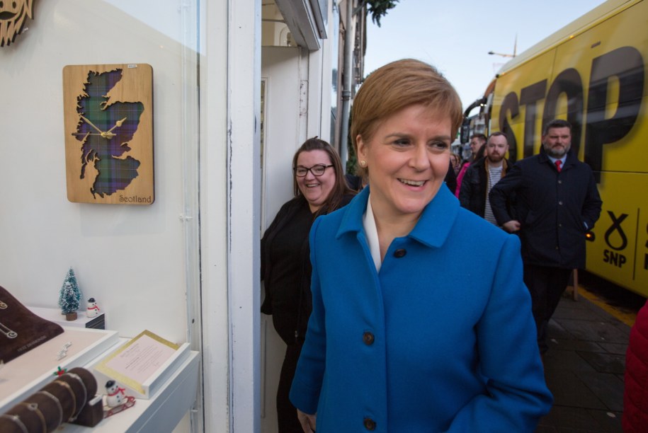 Nicola Sturgeon /ROBERT PERRY  /PAP/EPA