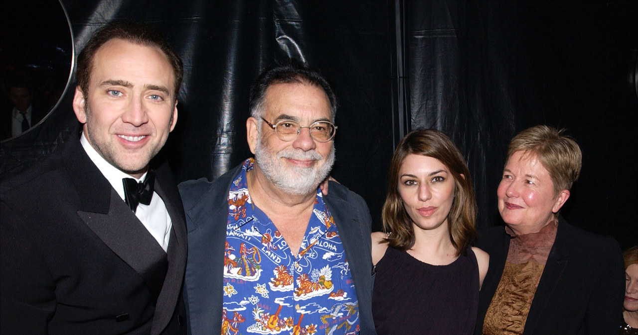 Nicolas Cage, Francis Ford Coppola, Sofia Coppola, Eleanor Coppola /Vince Bucci /Getty Images