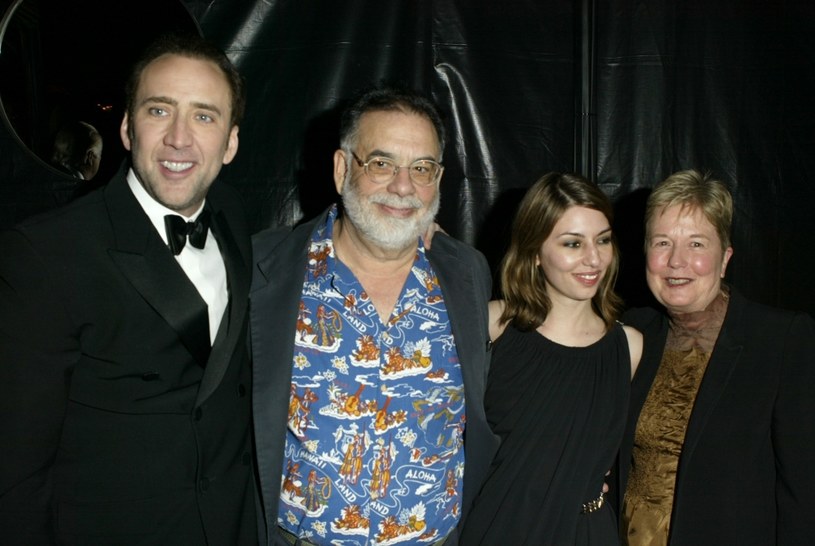 Nicolas Cage, Francis Ford Coppola, Sofia Coppola i Eleanor Coppola /Jeff Vespa / Contributor /Getty Images