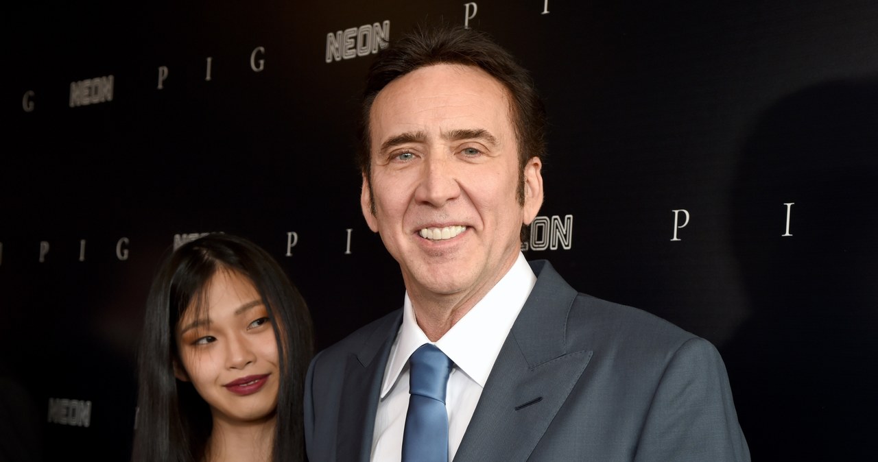 Nicolas Cage i Riko Shibata /Michael Kovac / Contributor /Getty Images