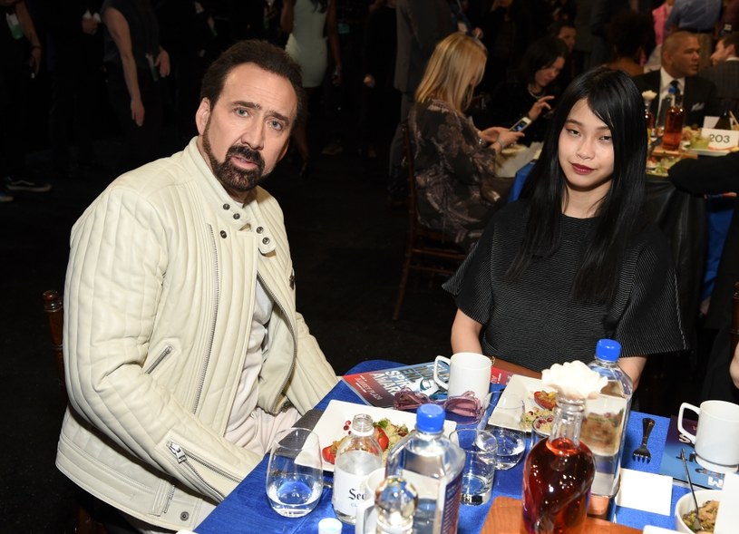Nicolas Cage i Riko Shibata /Michael Kovac / Contributor /Getty Images