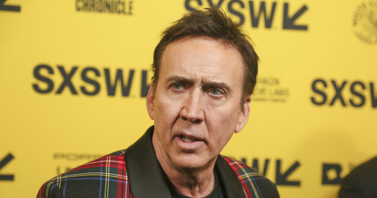 Nicolas Cage na premierze filmu "Nieznośny ciężar wielkiego talentu" /Invision/Invision/East News /East News